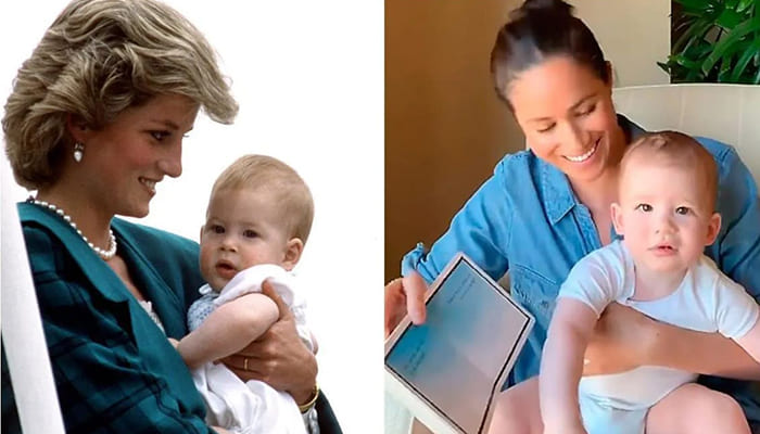 Archie e Lady Diana serie documentario di Netflix su Harry e Meghan