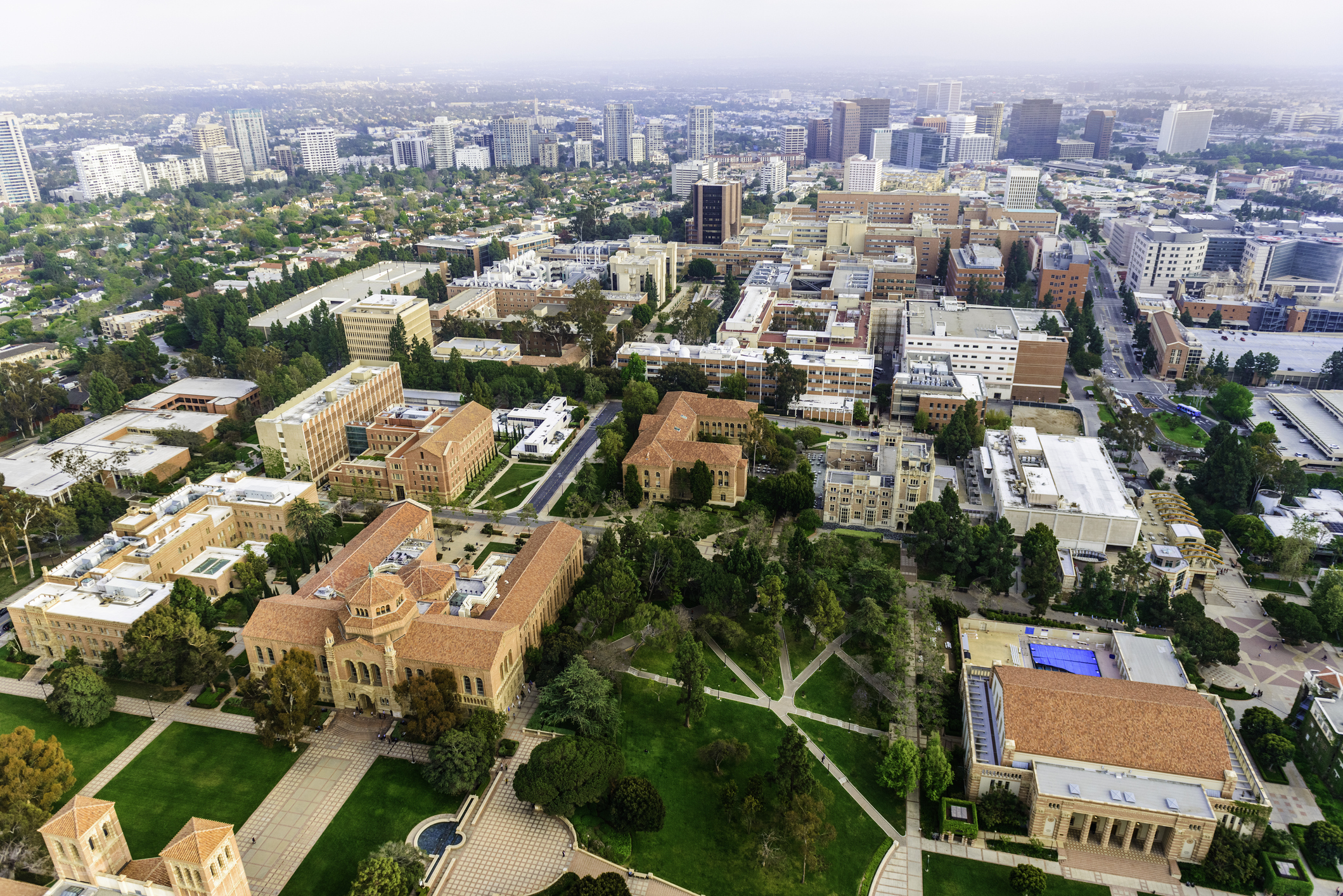 UCLA campus in Los Angeles, California UCLA campus in Los Angeles, California