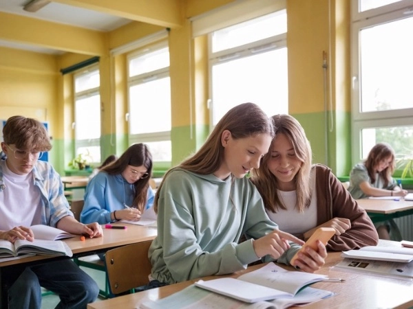 studenti a scuola