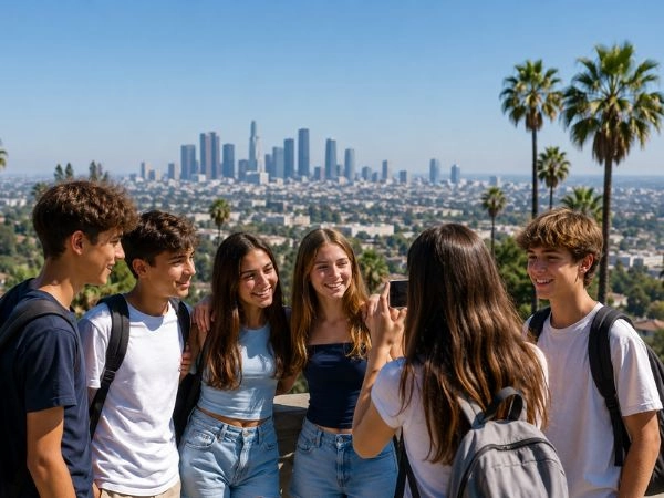 Studenti che vivono un’esperienza educativa che va oltre il viaggio all’estero
