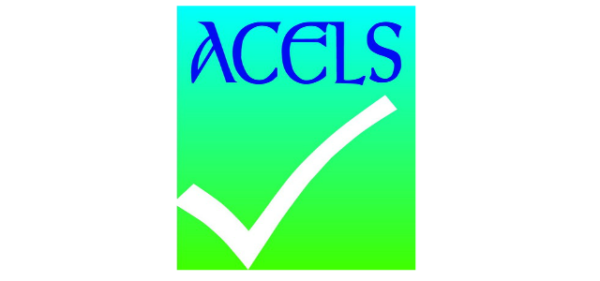 Logo di ACELS, ente di accreditamento irlandese per scuole e programmi di lingua inglese che garantiscono qualità nell’insegnamento per studenti internazionali