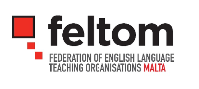 Logo di FELTOM, federazione che riunisce organizzazioni per l’insegnamento della lingua inglese a studenti internazionali con standard di qualità e accreditamento riconosciuti