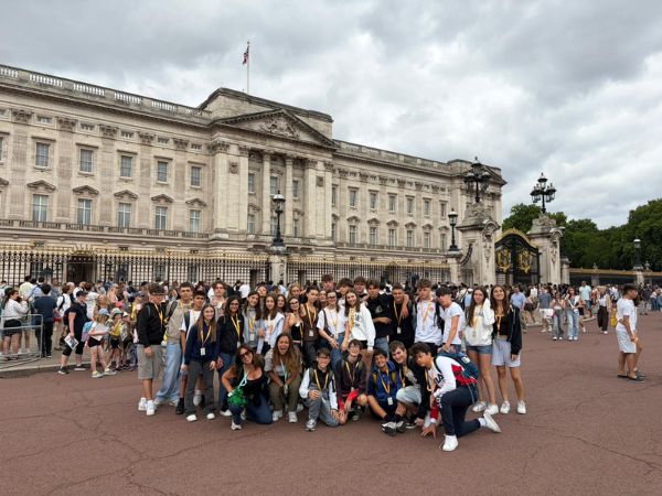 Visita a Buckingham Palace durante la vacanza studio a Londra